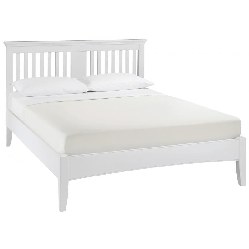 Washington White Double Bed
